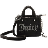 Borsa Donna Juicy Couture Iris Strass Nero | NonSoloSport