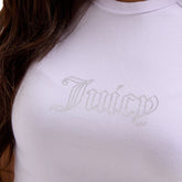 T-Shirt Donna Juicy Couture Baby Bianco | NonSoloSport