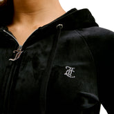 Felpa Donna Juicy Couture Madison Nero | NonSoloSport