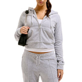 Felpa Donna Juicy Couture Madison Grigio | NonSoloSport
