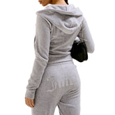 Felpa Donna Juicy Couture Madison Grigio | NonSoloSport