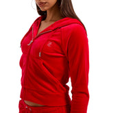 Felpa Donna Juicy Couture Madison Rosso | NonSoloSport