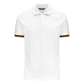 Polo Uomo K-Way Vincent Pique Bianco | NonSoloSport