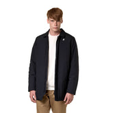 Giacca Uomo K-Way Caban Eco Warm Ottoman Benny Blu | NonSoloSport