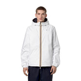 Giacca Uomo K-Way Jake Plus 2 Reversibile Bianco Blu | NonSoloSport