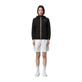 Giacca Donna K-Way Lil 2.0 Stretch Dot Nero | NonSoloSport