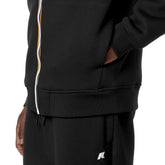 Felpa Uomo K-Way Rainer Spacer Nero | NonSoloSport