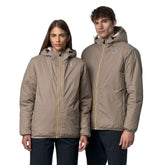 Giacca K-Way Le Vrai 4.0 Claude Orsetto Beige | NonSoloSport