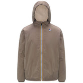 Giacca K-Way Le Vrai 4.0 Claude Orsetto Beige | NonSoloSport