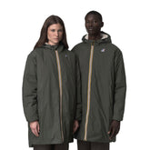 Giacca K-Way Le Vrai 4.0 Eiffel East Orsetto Verde | NonSoloSport