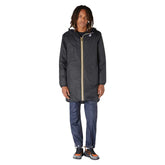 K-Way Giacca Parka Orsetto Le Vrai Eiffel Nero Puro | NonSoloSport