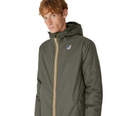 K-Way Giacca Parka Orsetto Le Vrai Eiffel Uomo Verde | NonSoloSport