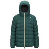 Piumino Uomo K-Way Prime Jacques Reversible Full Zip Cappuccio Stretch Blue | NonSoloSport