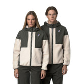 Felpa K-Way Samson 4.0 Orsetto Beige Verde | NonSoloSport