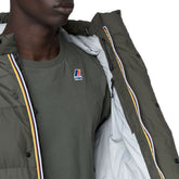 Giacca Uomo K-Way Le Vrai 4.0 Aurele Heavy Warm Verde | NonSoloSport