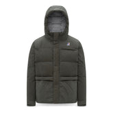 Giacca Uomo K-Way Le Vrai 4.0 Aurele Heavy Warm Verde | NonSoloSport