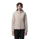 Giacca Donna K-Way Lily St Warm Reversibile Nero Beige | NonSoloSport