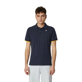 K-Way Polo Piquet Vincent Uomo Blu | NonSoloSport