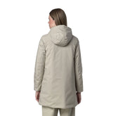 Giacca Donna K-Way Lil Soft Touch Marmotta Beige Grigio | NonSoloSport