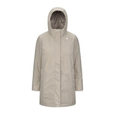 Giacca Donna K-Way Lil Soft Touch Marmotta Beige Grigio | NonSoloSport