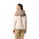 Felpa Donna K-Way Angelique 4.0 Orsetto Beige Grigio | NonSoloSport