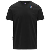 T-Shirt K-Way Leonide Nero | NonSoloSport
