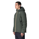 Giacca Uomo K-Way Jack St Thermo Double Verde Nero | NonSoloSport