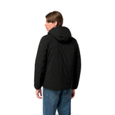 Giacca Uomo K-Way Jack St Thermo Double Nero Beige | NonSoloSport