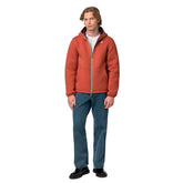 Giacca Uomo K-Way Reversibile Jack Spacer Arancione Blu | NonSoloSport