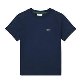 T-Shirt Bambino Lacoste Little Logo Blu | NonSoloSport