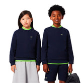 Felpa Bambino Lacoste French Terry Crew Blu | NonSoloSport