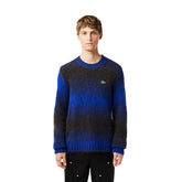 Lacoste Maglione Mistoalpaca Degrade Uomo Blu Nero | NonSoloSport