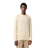 Lacoste Maglione Trecce Uomo Bianco | NonSoloSport