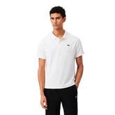 Polo Uomo Lacoste Regular Fit Ultra Dry Bianco | NonSoloSport