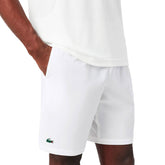 Shorts Uomo Lacoste Tennis Novak Djokovic Bianco | NonSoloSport