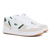Sneakers Uomo Lacoste T-Clip Set Bianco Verde | NonSoloSport