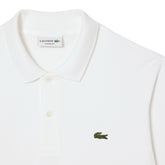 Polo Manica Lunga Uomo Lacoste Classic Bianco | NonSoloSport