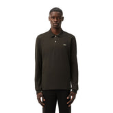 Polo Uomo Lacoste Piquet Verde Cachi | NonSoloSport