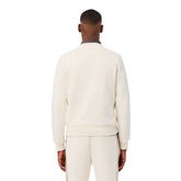 Felpa Uomo Lacoste Color Block Girocollo Beige | NonSoloSport