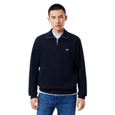 Felpa Uomo Lacoste Interlock Blu | NonSoloSport