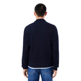 Felpa Uomo Lacoste Interlock Blu | NonSoloSport