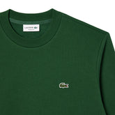 Felpa Uomo Lacoste Pile Verde | NonSoloSport