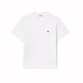 T-Shirt Uomo Lacoste Taschino Bianco | NonSoloSport
