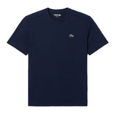 Lacoste T-Shirt Cotone Logo Ricamo Uomo Blu | NonSoloSport