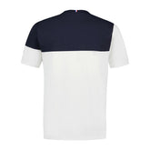 Le Coq Sportif T-Shirt Colourblock Tricolor Uomo Bianco Blu | NonSoloSport