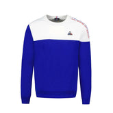 Le Coq Sportif Felpa Colourblock Tricolor Uomo Blu | NonSoloSport