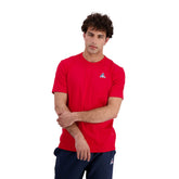 T-Shirt Uomo Le Coq Sportif Essentiels Rosso | NonSoloSport