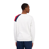 Felpa Uomo Le Coq Sportif Girocollo Bianco | NonSoloSport
