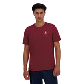 T-Shirt Uomo Le Coq Sportif Essentiels Bordeaux | NonSoloSport