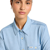 Camicia Donna Lee Jeans All Purpose Azzurro | NonSoloSport